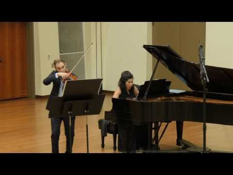 Jesse Jones: Scherzo (After Beethoven), for violin and piano (2016)