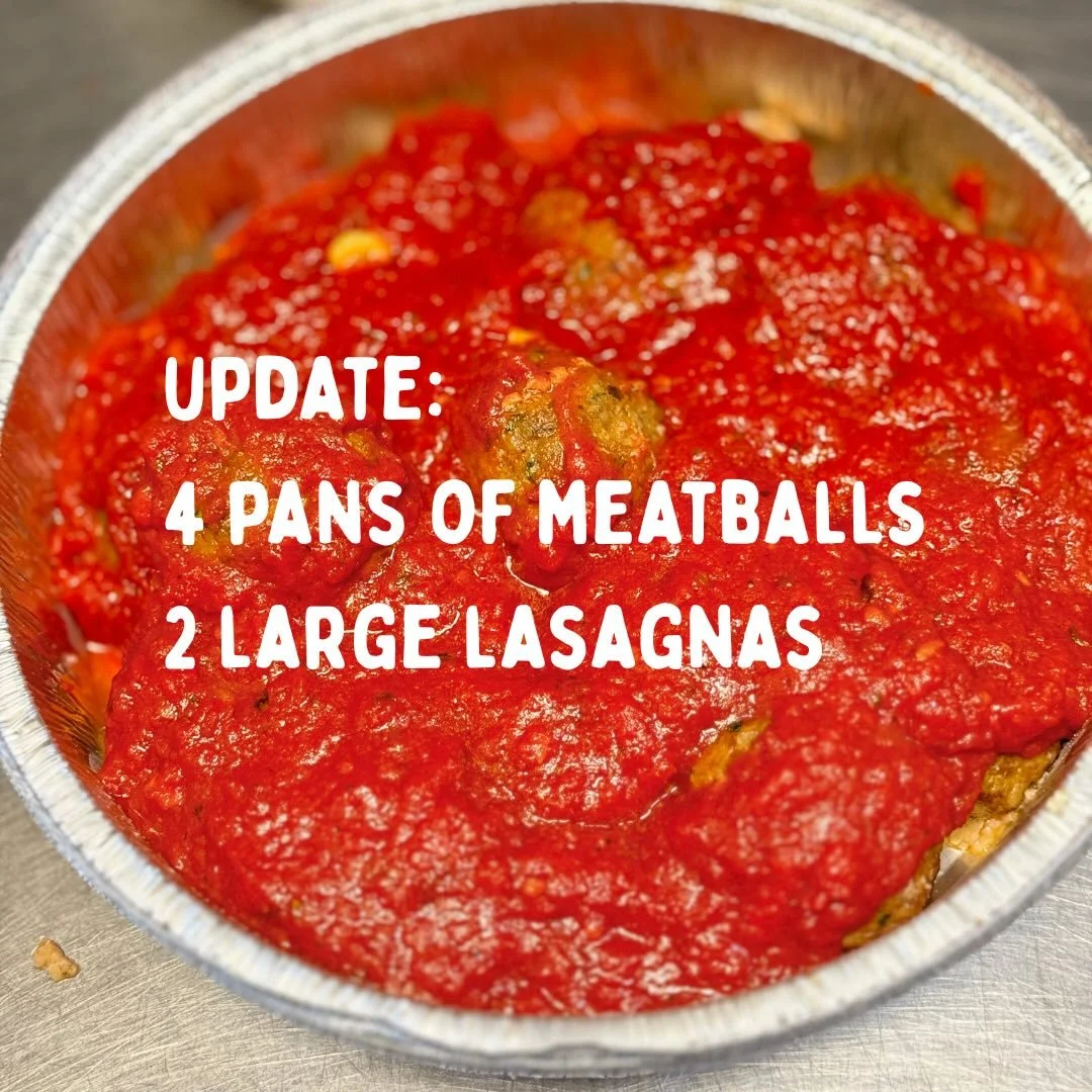 Friends - please order asap to guarantee. These meatballs make a perfect little appetizer too 😎
Hand-rolled Pasta, Fresh Ricotta, Colin&rsquo;s Marinara  YUM
Also great for gifting 🤗