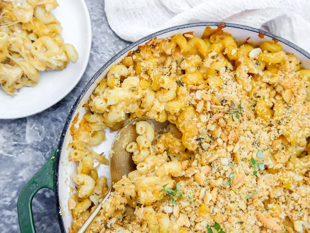 Butternut Squash Macaroni and Cheese with Ritz Bread Crumbs — no one