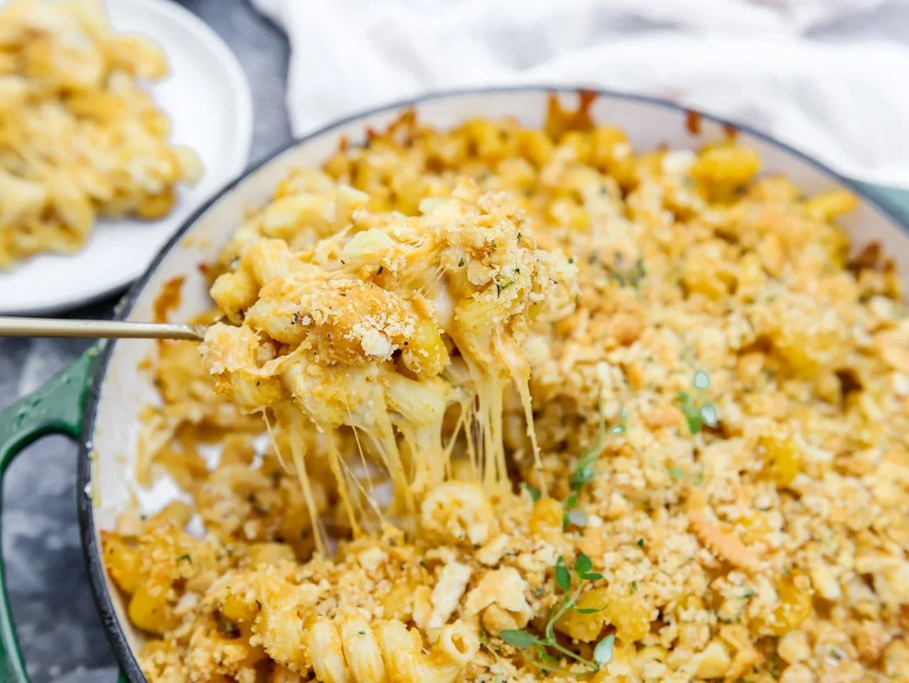 Butternut Squash Macaroni and Cheese with Ritz Bread Crumbs — no one