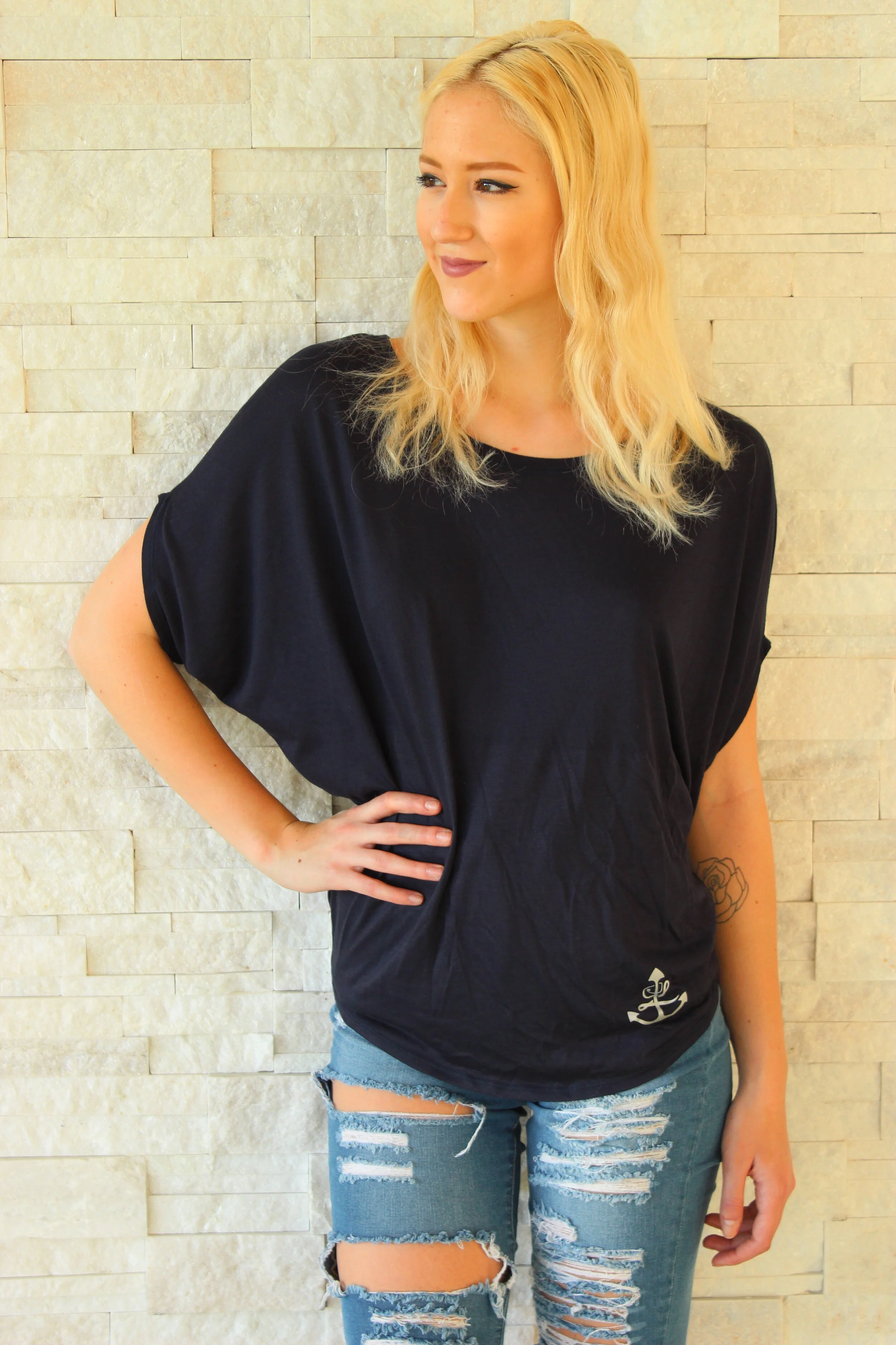 Women's Boat Neck Top