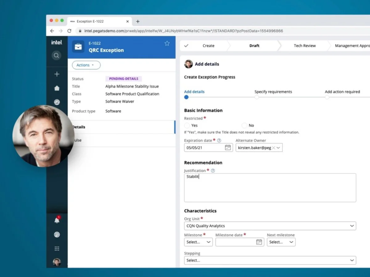 Intel QRC Exception Process