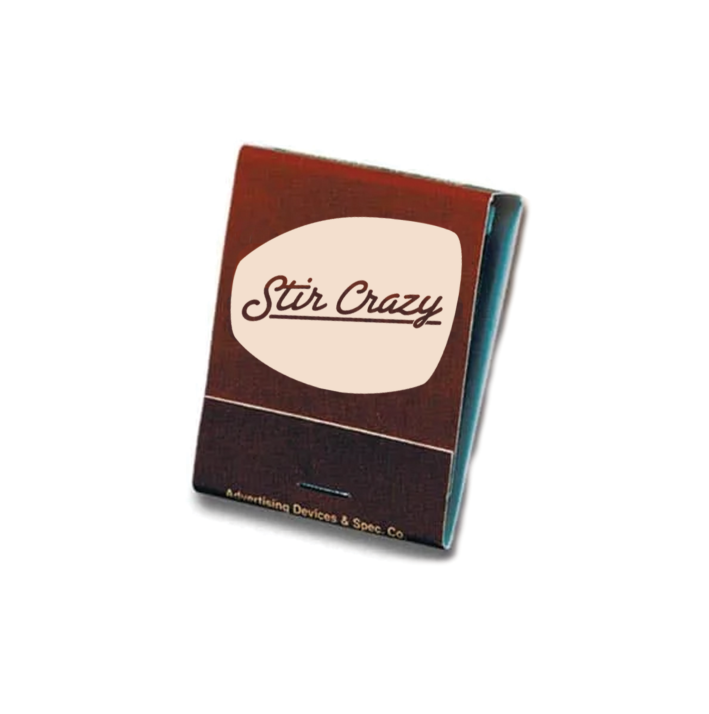 Matchbook design for San Francisco Cocktail bar