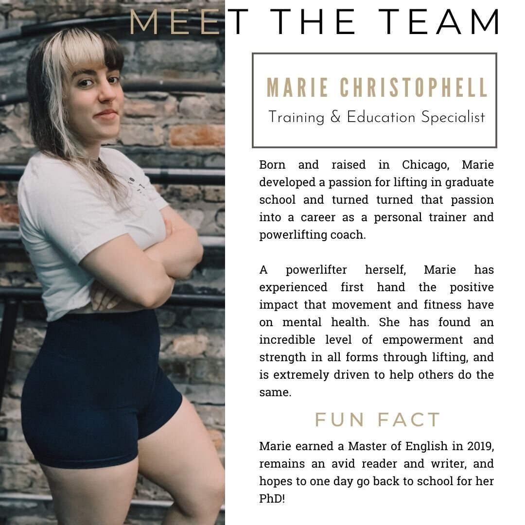 Let us introduce you to the newest member of the #K4K team serving as our Training and Education Specialist, Marie!

To learn more about our team, check out the link in our bio!

#K4K #kilosforkofkin #meettheteam #mentalhealthmatters #funfact