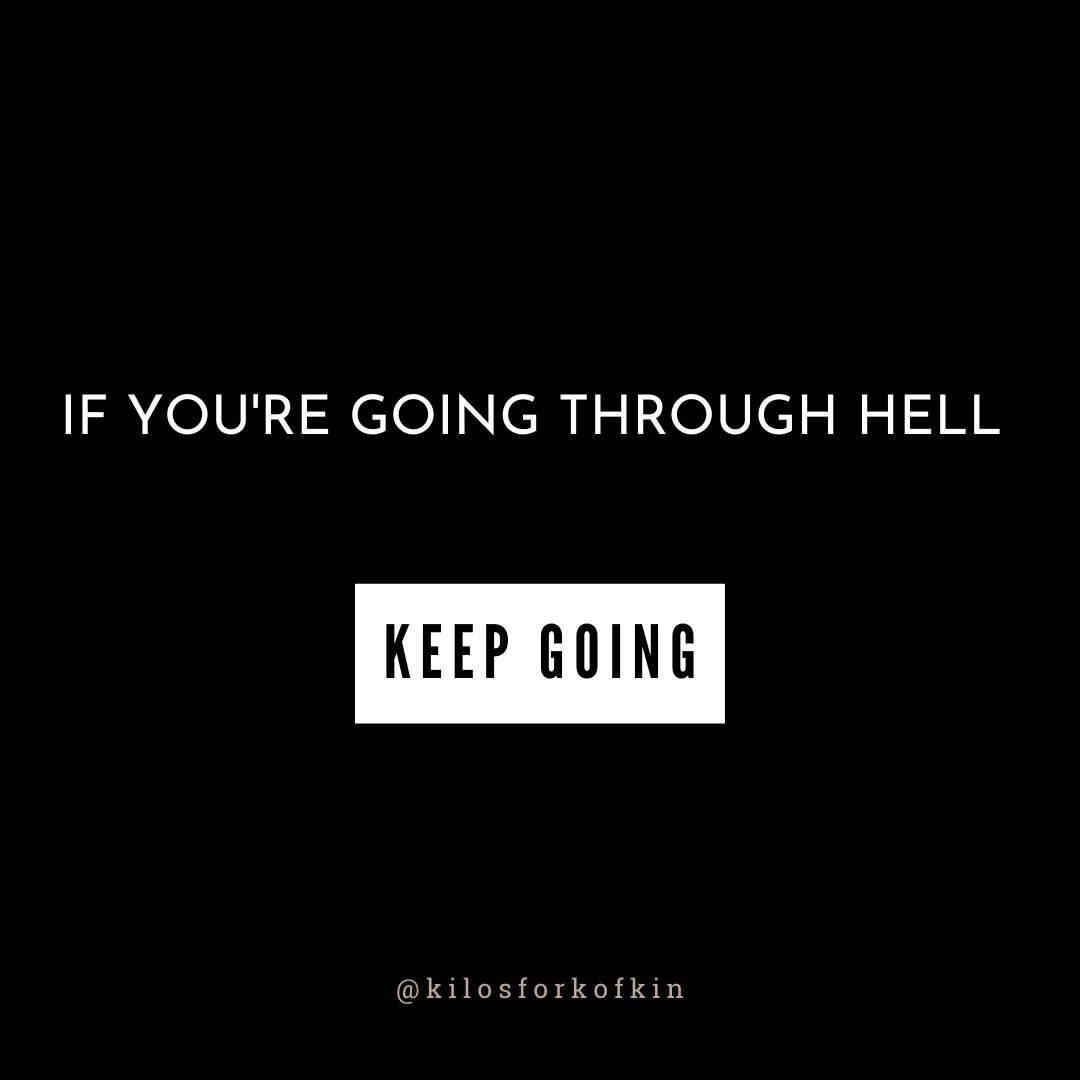 A little #mondaymotivation to get you started this week - Keep Going. 

#K4K #kilosforkofkin #keepgoing #dontquit #motivation #mentalhealthmatters #mentalhealth #exercise #strongbodiesstrongminds #strongmind #powerlifting #running #5k #funrun #runfor
