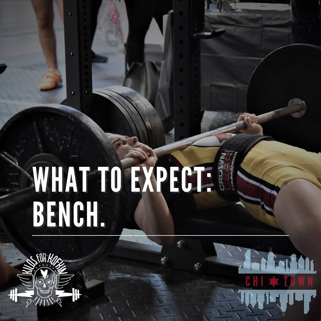 Last week we covered what to expect when squatting in competition, and we&rsquo;re keeping the ball rolling with what to expect when you bench! Here&rsquo;s a closer look:

1️⃣ COMMANDS:

In competition, the lifter receives three commands when benchi