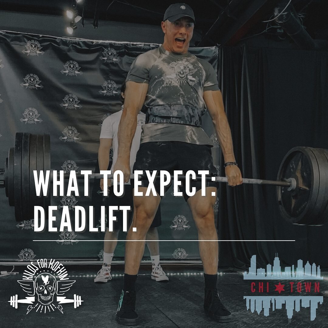 In any Full Power meet, the third and final event of the day is the deadlift. Here&rsquo;s what you should expect when you take the platform for your last lift: 

1️⃣ COMMANDS: 

▪️In competition, the lifter receives just one command when deadlifting