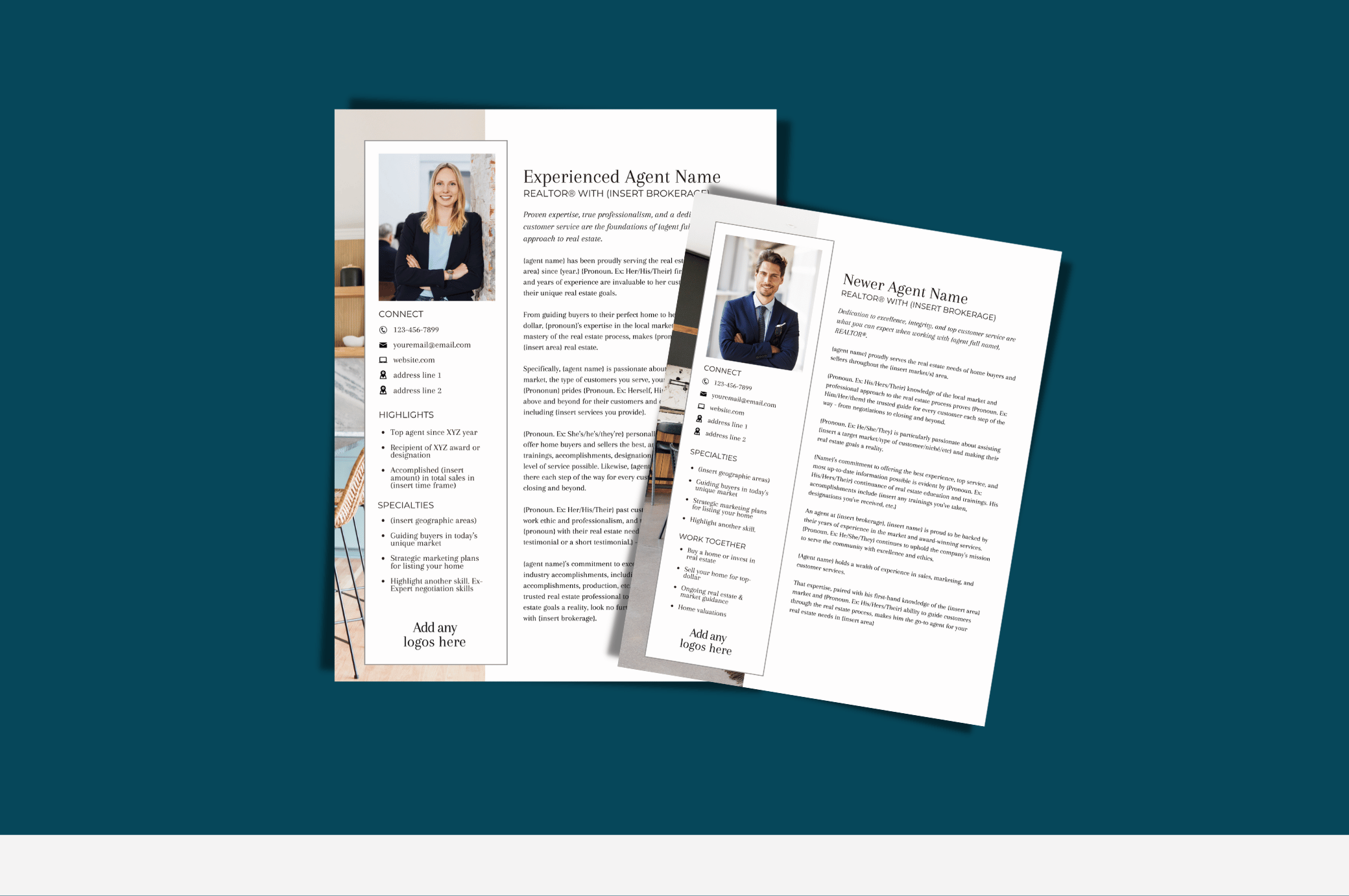 Agent Bio & Resume with Professionally Written Text