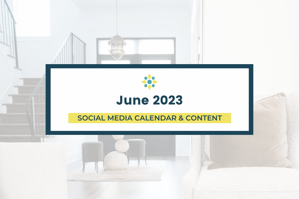 June 2023 - Social Media Content