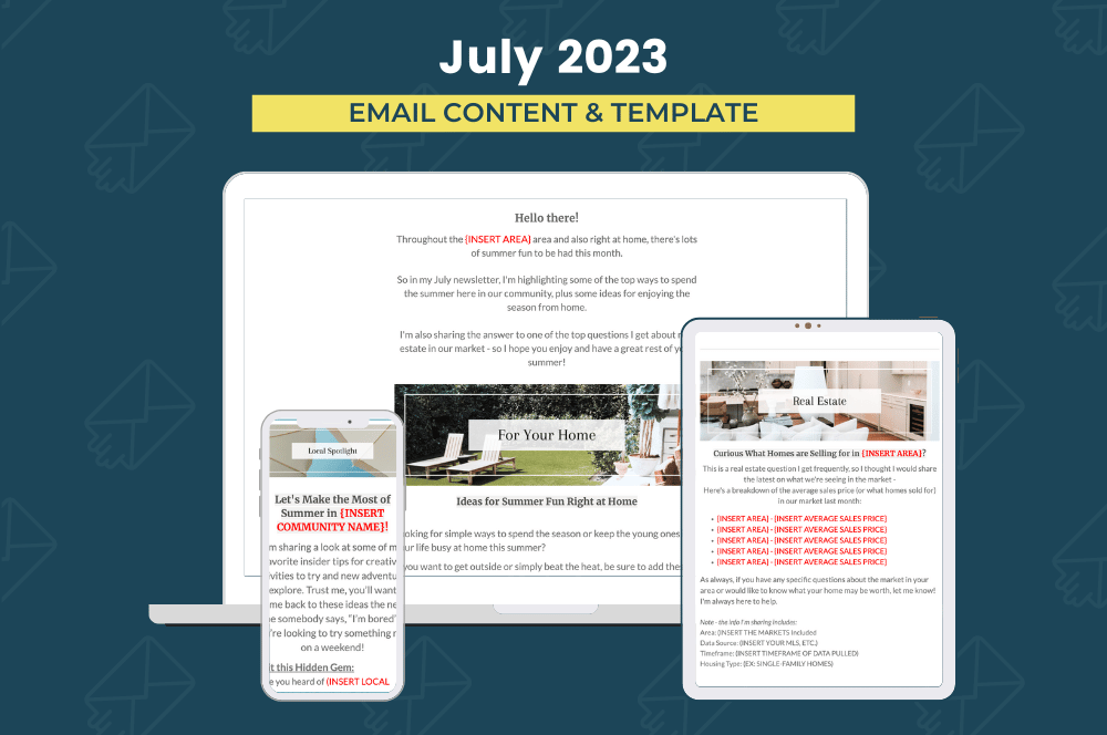 July 2023 - Email Newsletter