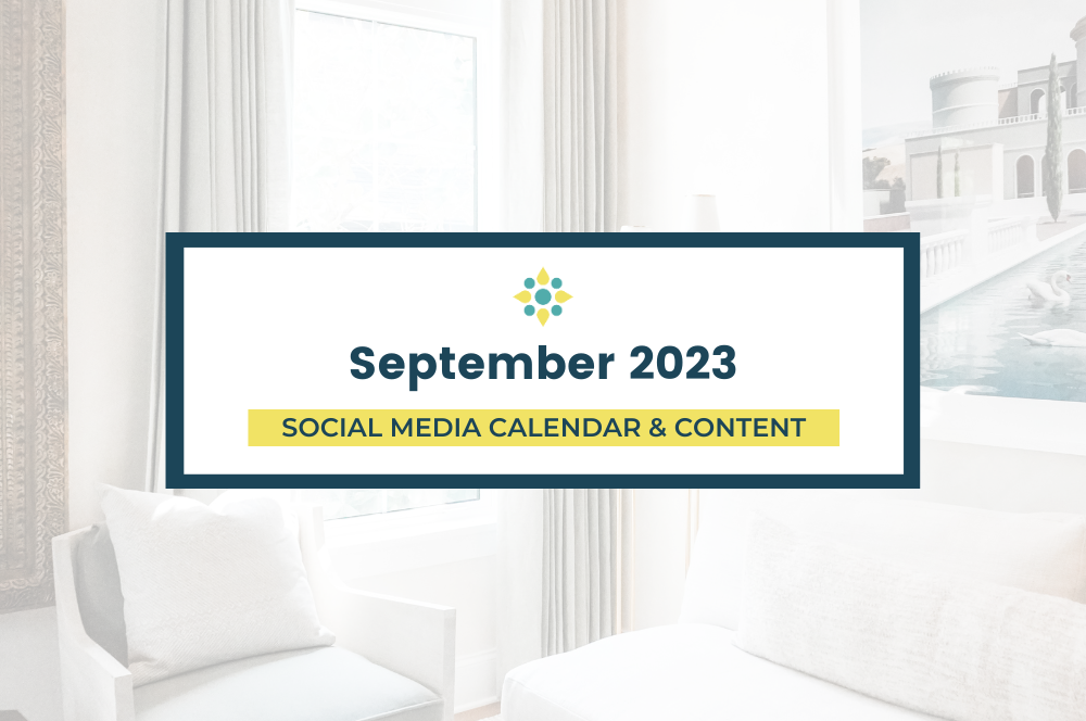 September 2023 - Social Media Content