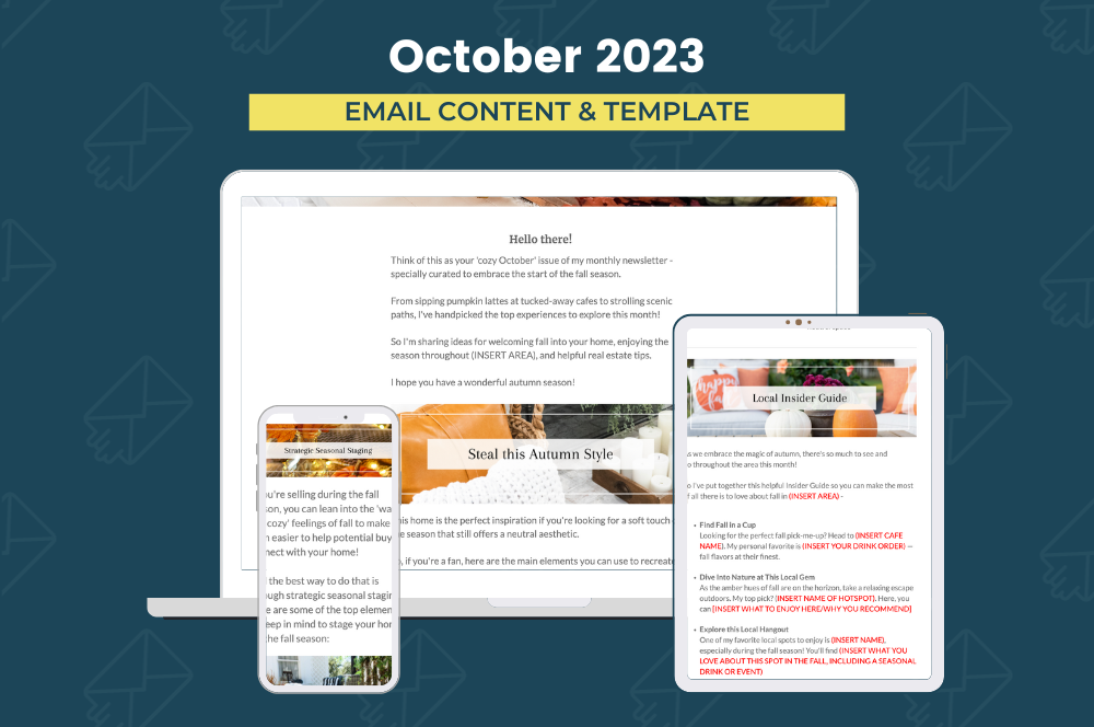 October 2023 - Email Newsletter