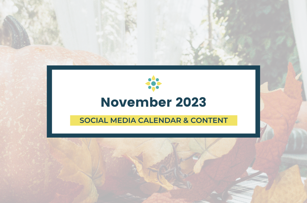 November 2023 - Social Media Content