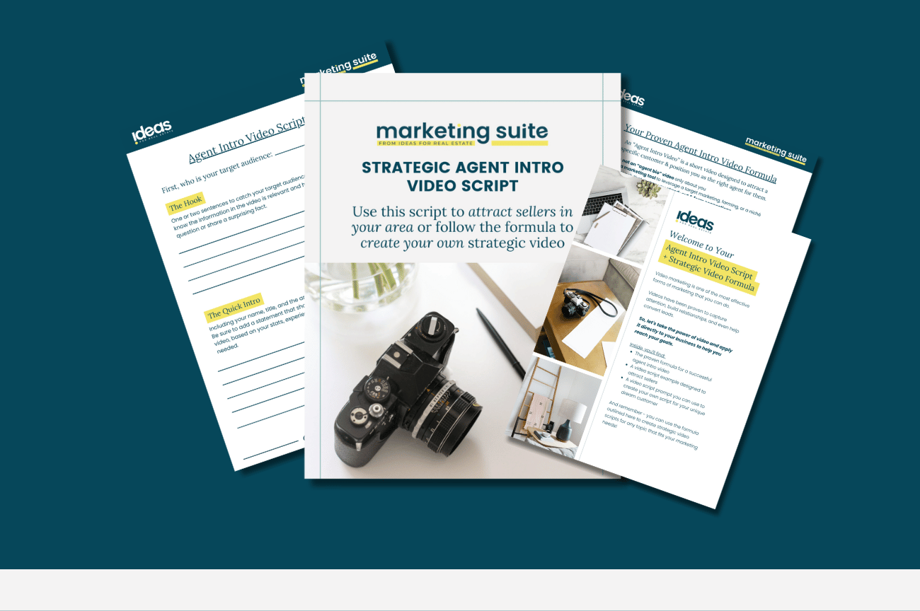 Agent Intro Video Script to Attract Sellers &amp; More
