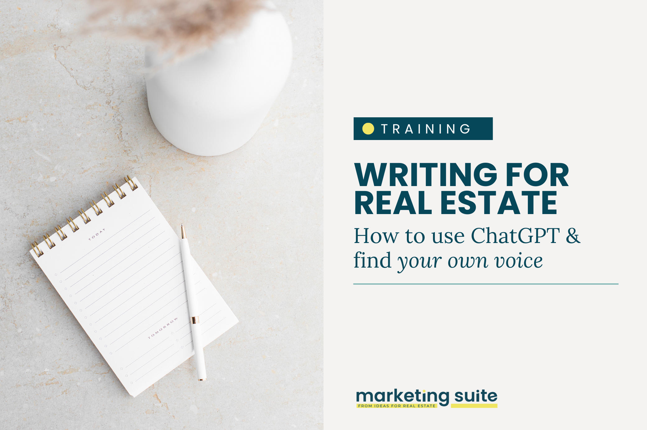 Writing for Real Estate: How to Use ChatGPT and Find Your Own Voice