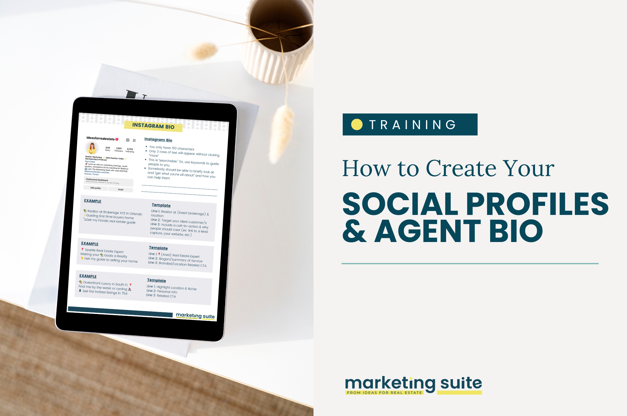 How to Create Your Social Profiles &amp; Agent Bios