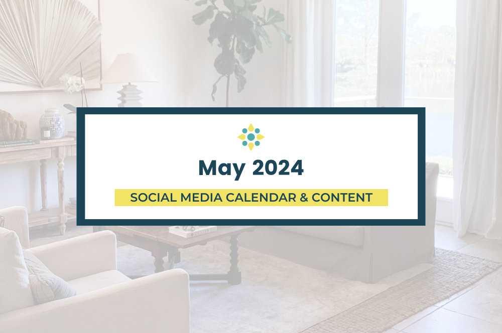May 2024 - Social Media Content