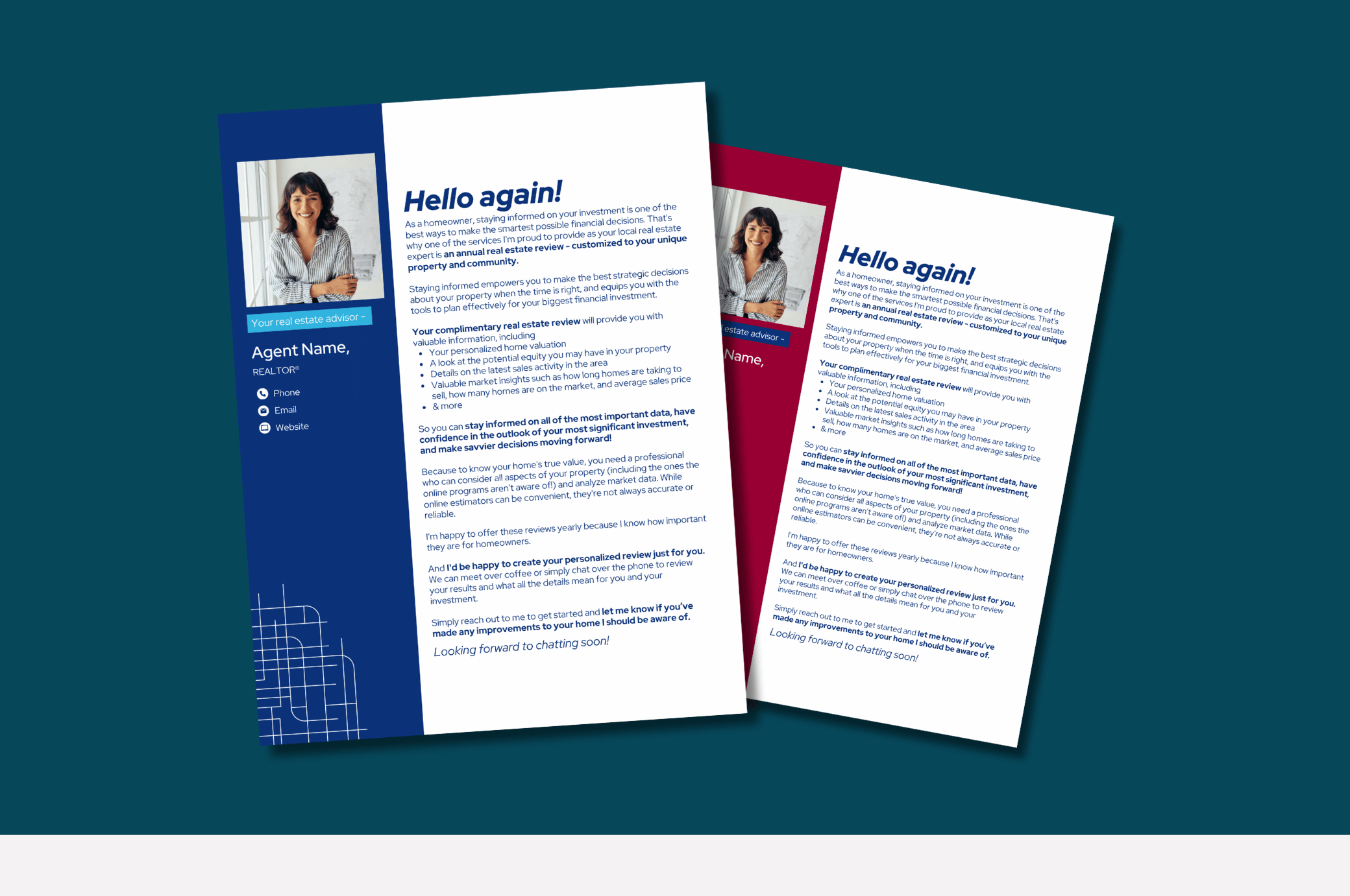 Annual Real Estate Review or CMA Invite Letter