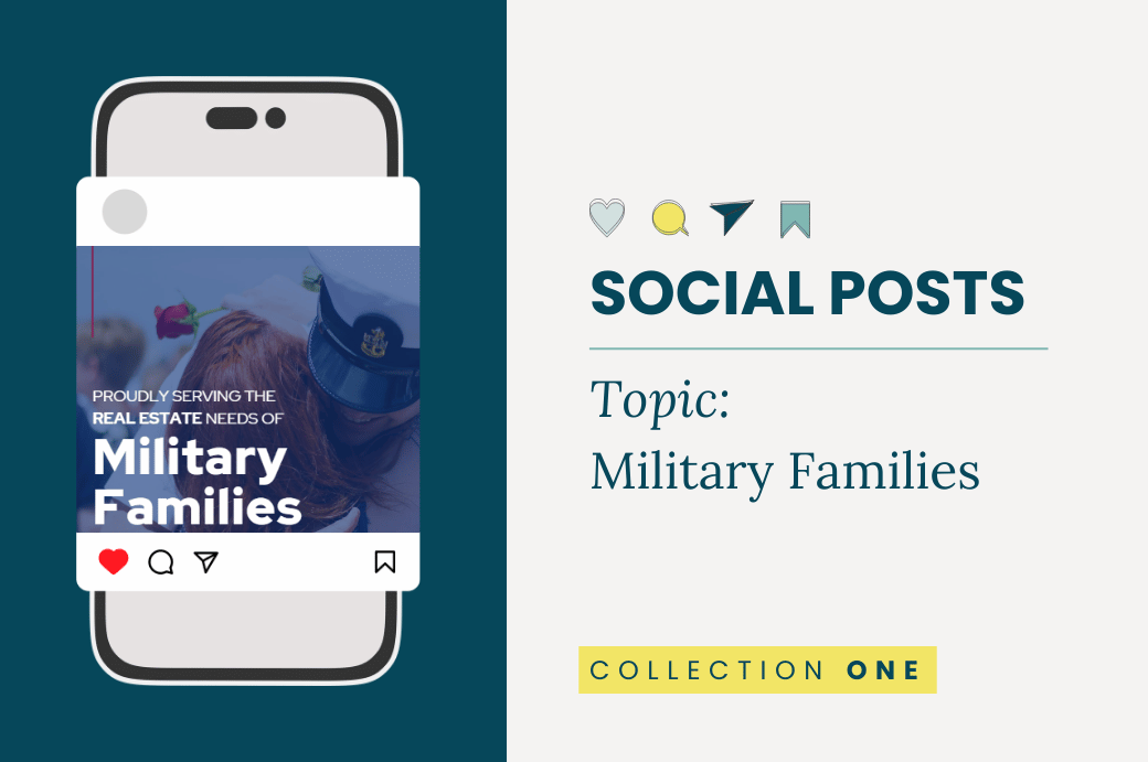 Social Posts: Military Families - Collection One