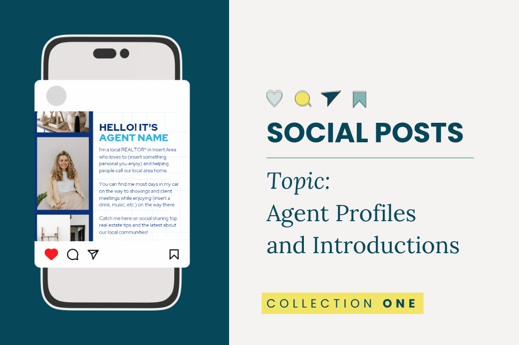 Social Posts: Agent Profiles and Introductions - Collection One