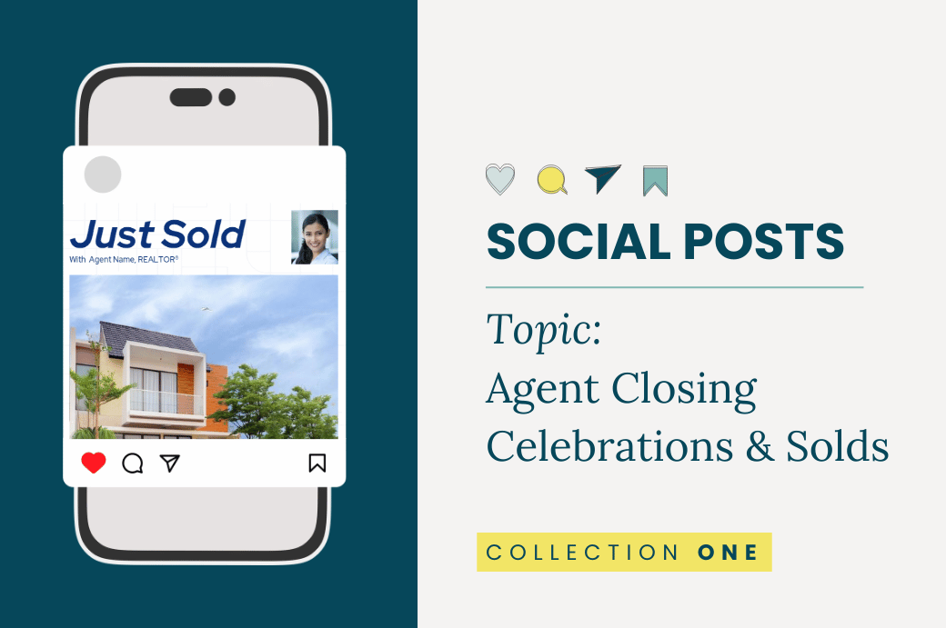 Social Posts: Agent Closing Celebrations &amp; Solds - Collection One