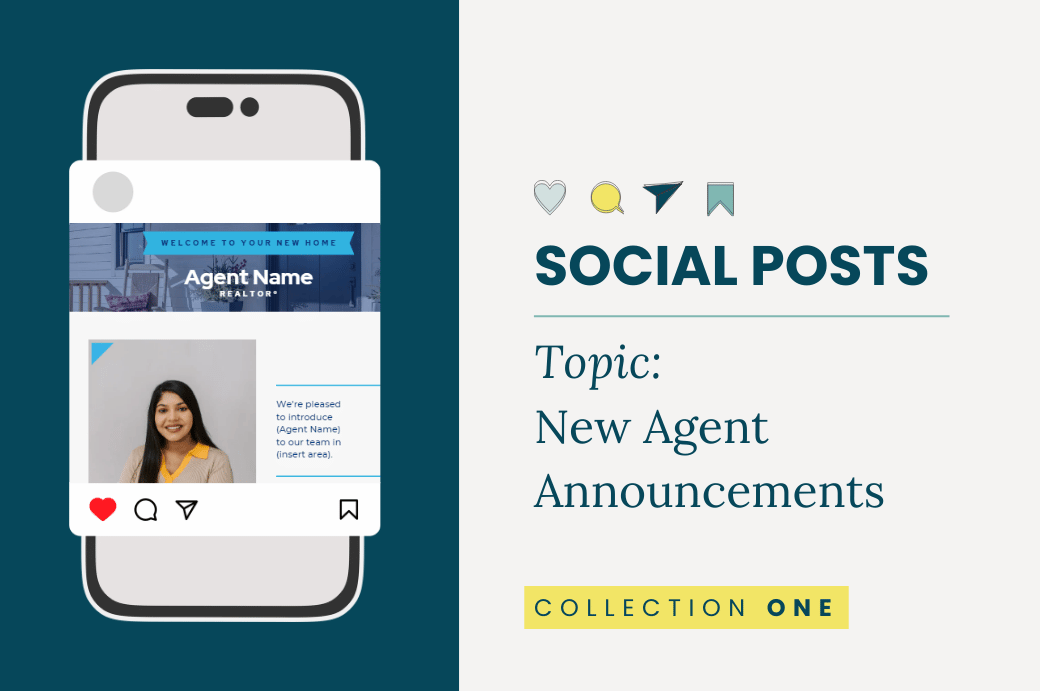 Social Posts: New Agent Announcements - Collection One