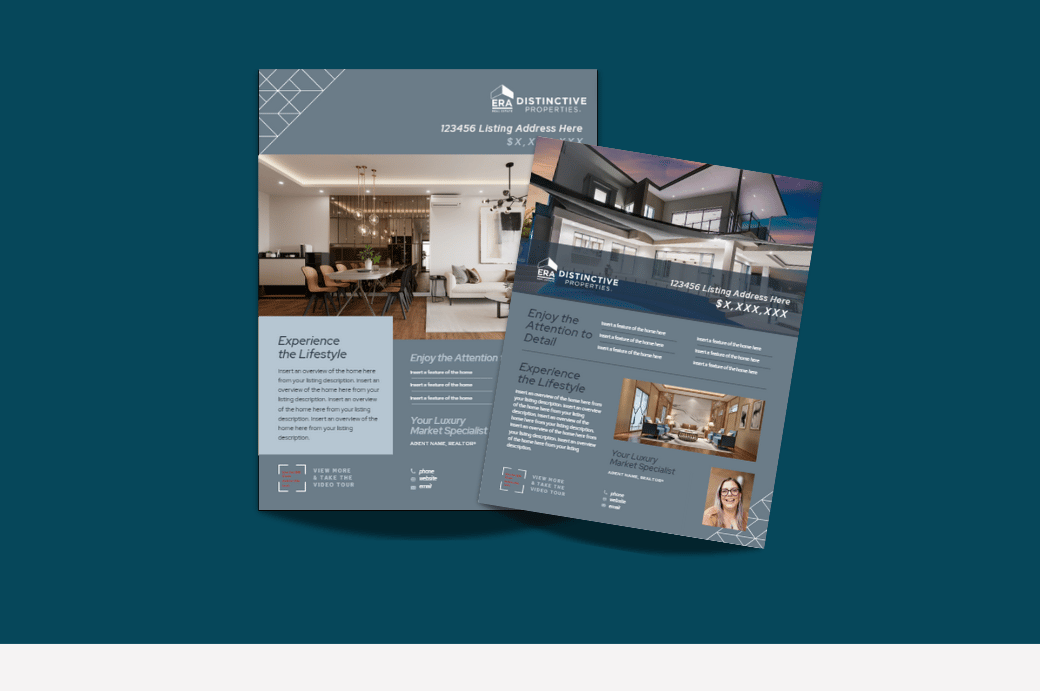 Luxury Listing Flyers