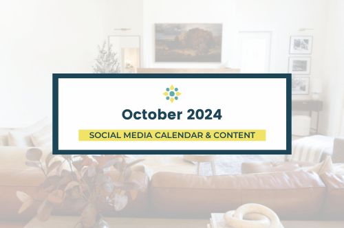 October 2024 - Social Media Content