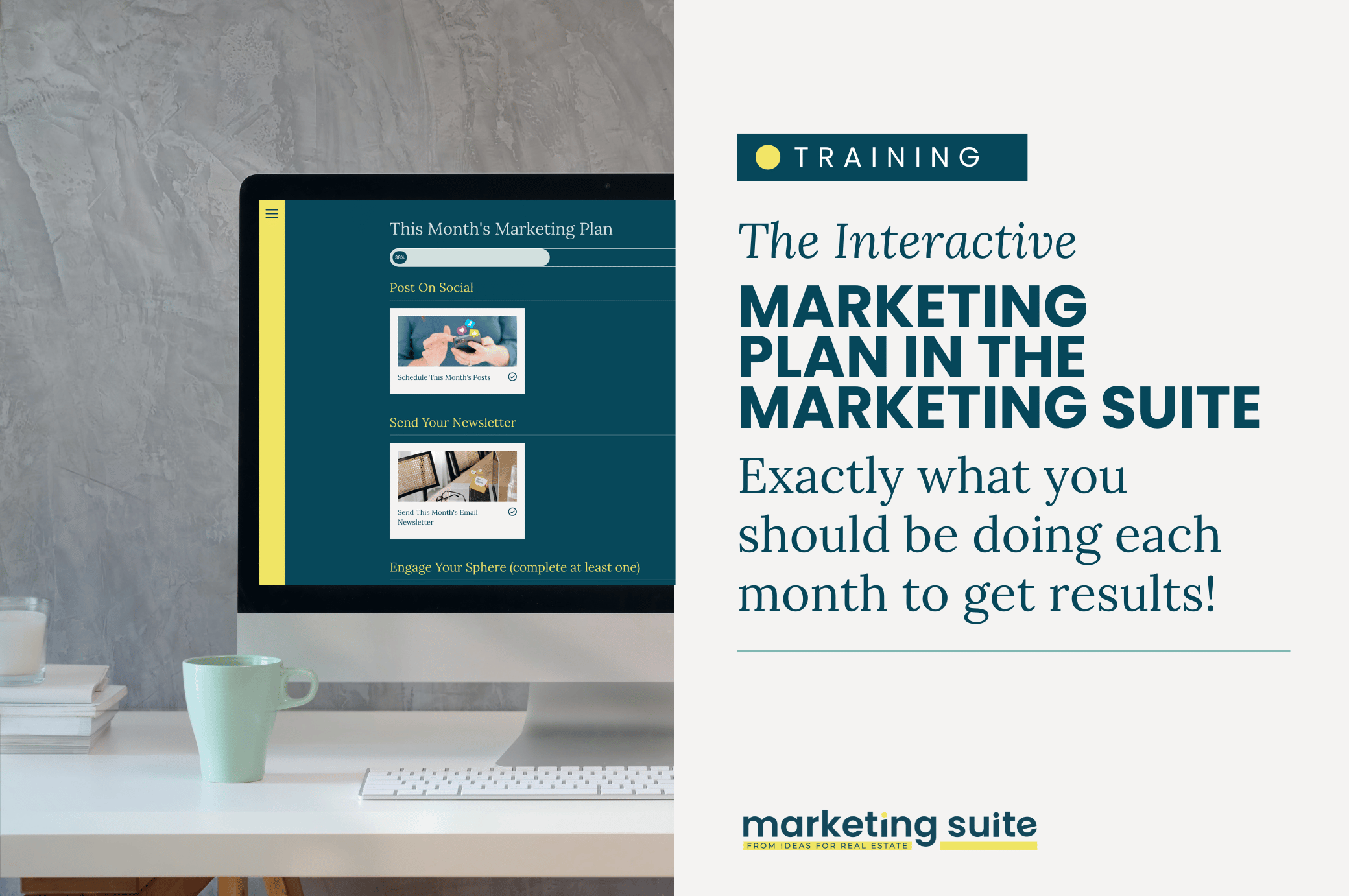 The Interactive Marketing Plan in The Marketing Suite: Exactly what you should be doing each month to get results!