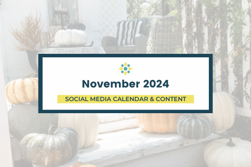November 2024 - Social Media Content