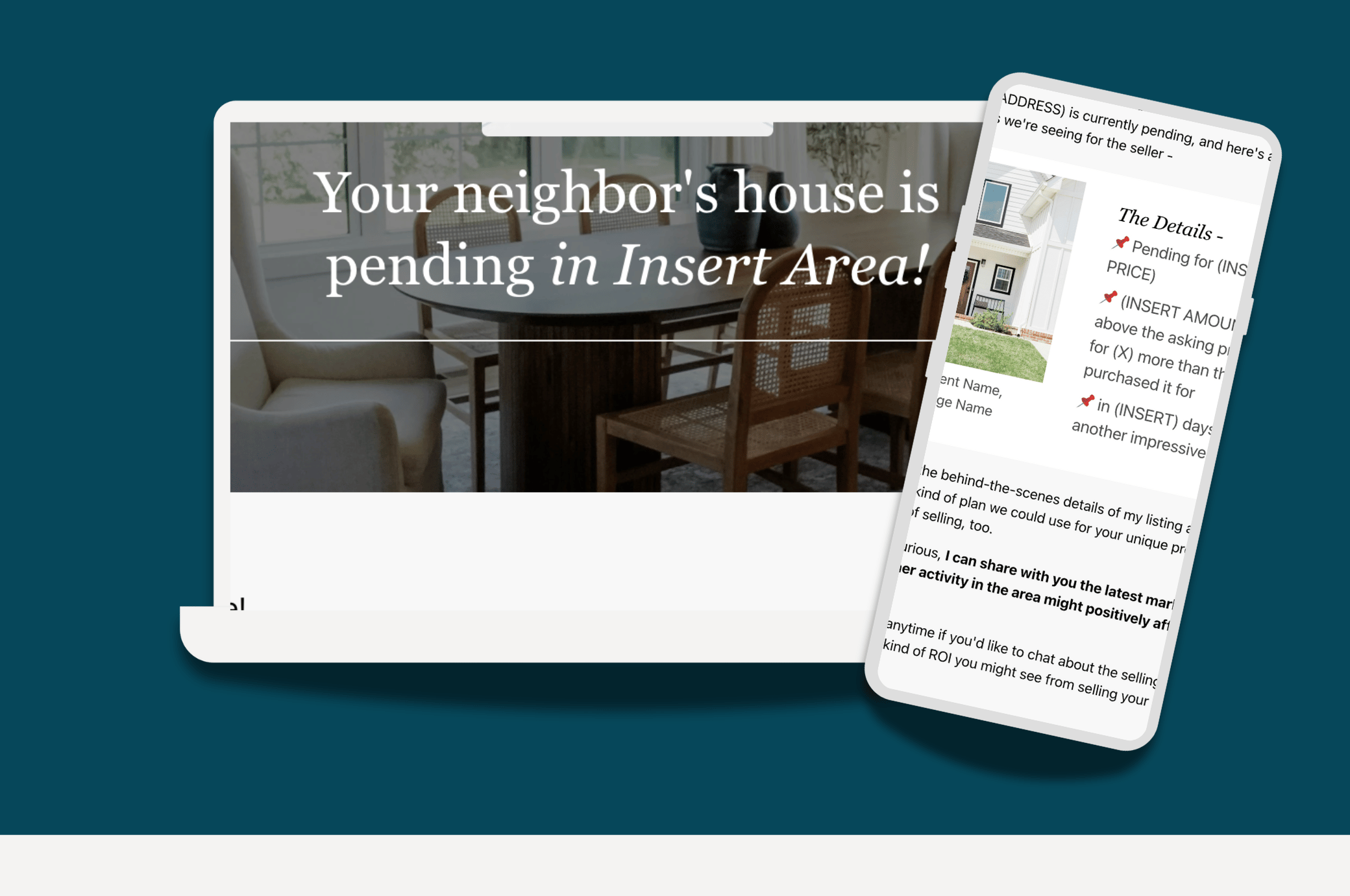 Under Contract - Email Template