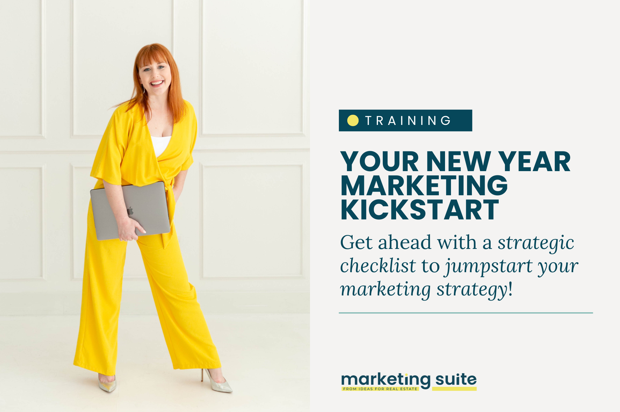 Your New Year Marketing Kickstart: Get ahead with a strategic checklist to jumpstart your marketing strategy!