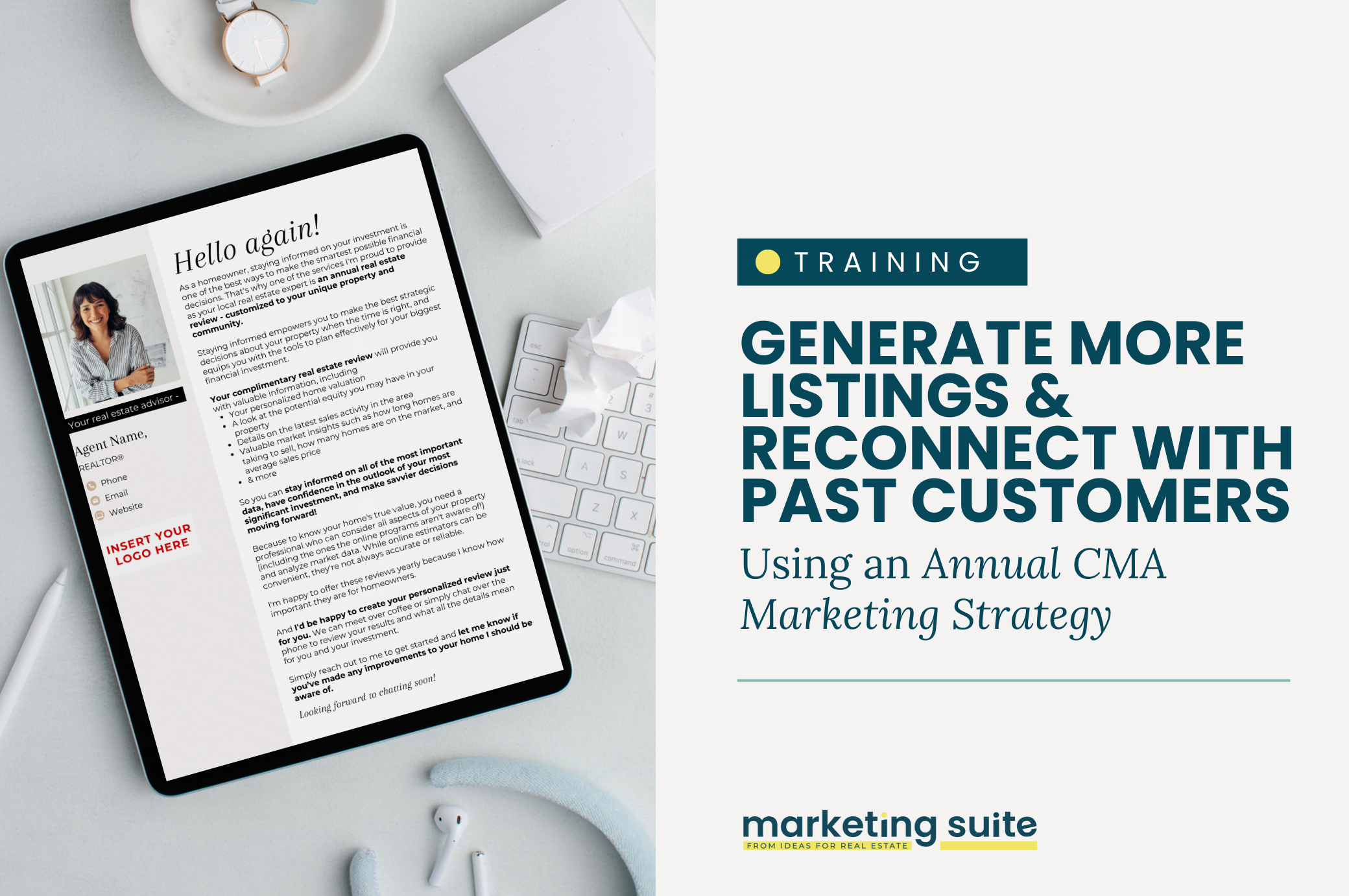 Generate More Listings &amp; Reconnect with Past Customers Using an Annual CMA Marketing Strategy