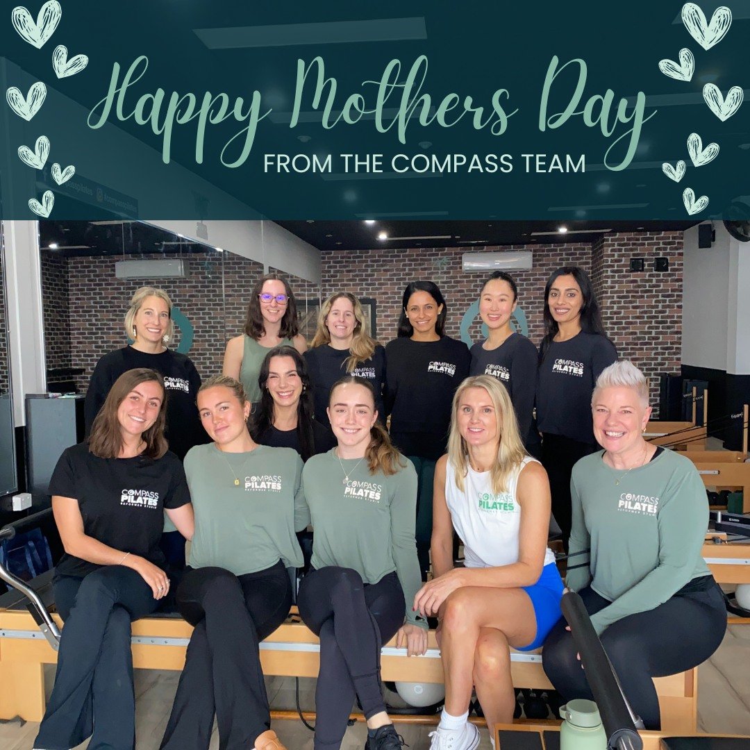 Happy Mother's Day from our team to all the amazing mothers who move with us at Compass Pilates🌸

Your strength, grace, and dedication inspires us every day!🤍

#MothersDay #CompassPilates #movemorelivebetter #fitnessforlife #pilates #reformer #refo