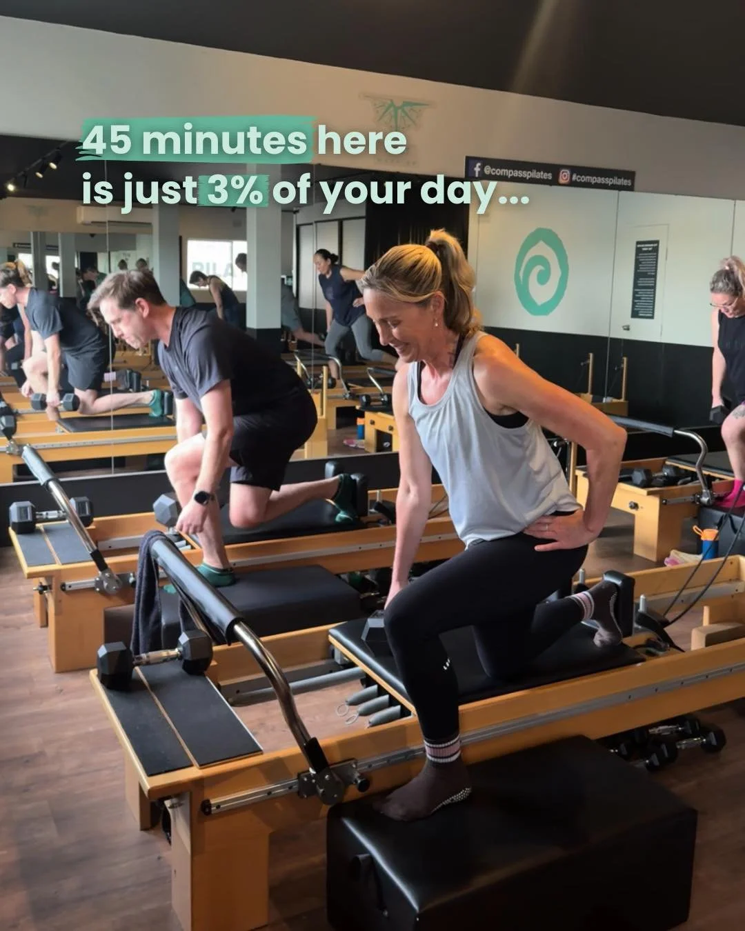 Today is World Mental Health Day💚
&zwnj;
The truth is: you don&rsquo;t need hours to make a difference. Just 45 minutes = 3% of your day&hellip; it can shift your mood, strengthen your body, and clear your mind!
&zwnj;
That&rsquo;s what every class 