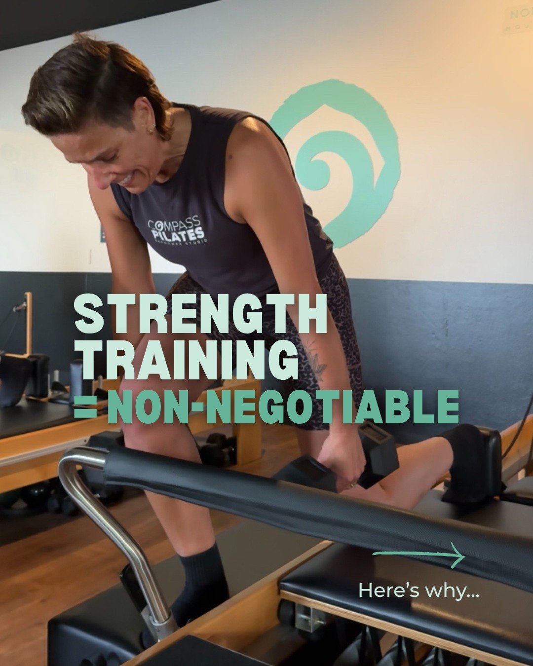 Strength training isn&rsquo;t optional&hellip; not if you want to actually live in your body long-term!

If you want to age well, move well, feel well - strength is the non-negotiable💪
And yes, the Reformer absolutely counts.

This is why we train t