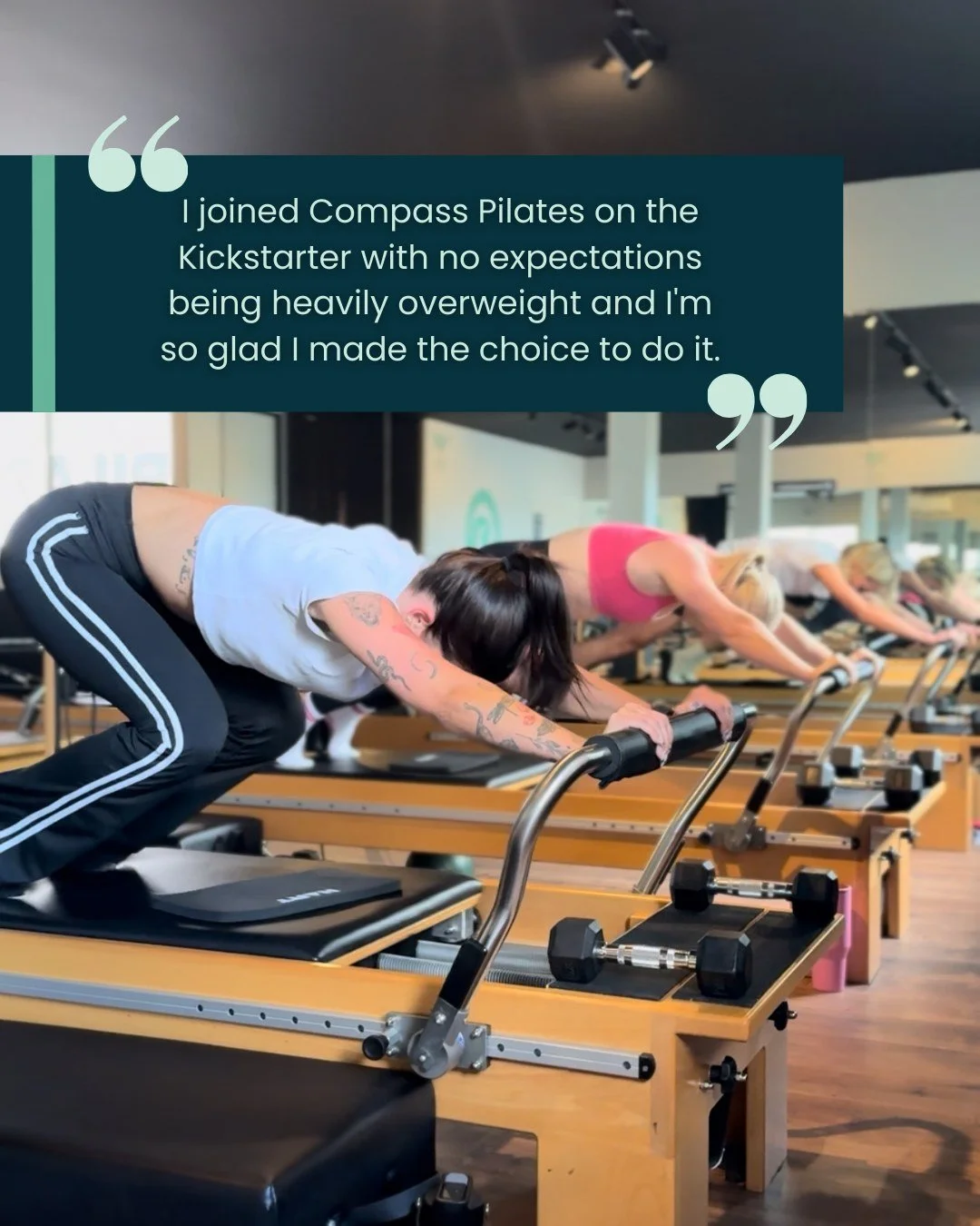 Starting your Pilates journey can feel daunting, but at Compass Pilates, every step is supported🥰

From expert guidance to a welcoming environment, our team helps you feel confident, comfortable, and ready to grow!

Come see why our members give us 