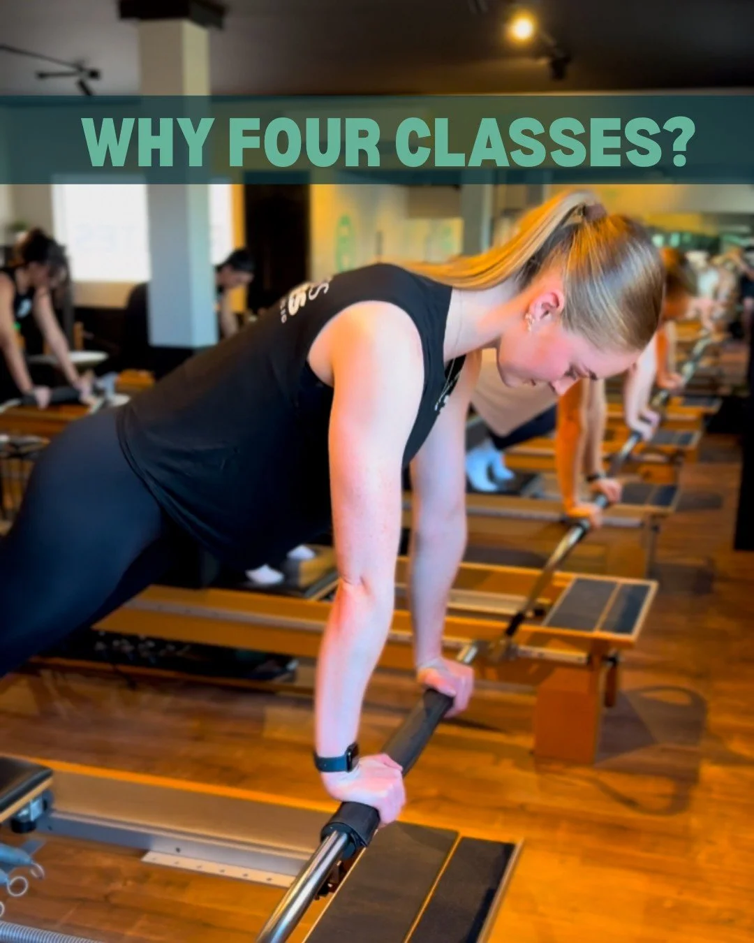 Four classes a week isn&rsquo;t random&hellip;

❤️&zwj;🔥It&rsquo;s enough frequency for strength to build
❤️&zwj;🔥Enough repetition for movement to feel confident
❤️&zwj;🔥Enough consistency for change to stick

This is where progress compounds!

T