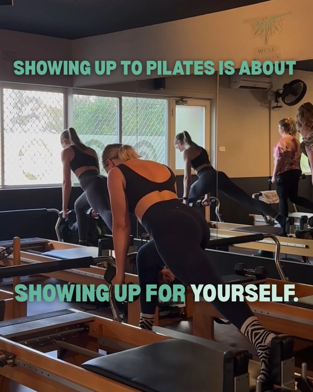 You don&rsquo;t build confidence on the easy days.
You build it on the days you&rsquo;d rather cancel.

Showing up for Pilates is about showing up for yourself.
Not perfectly - consistently 🌟

The motivated days are great.
The tired, busy, can&rsquo