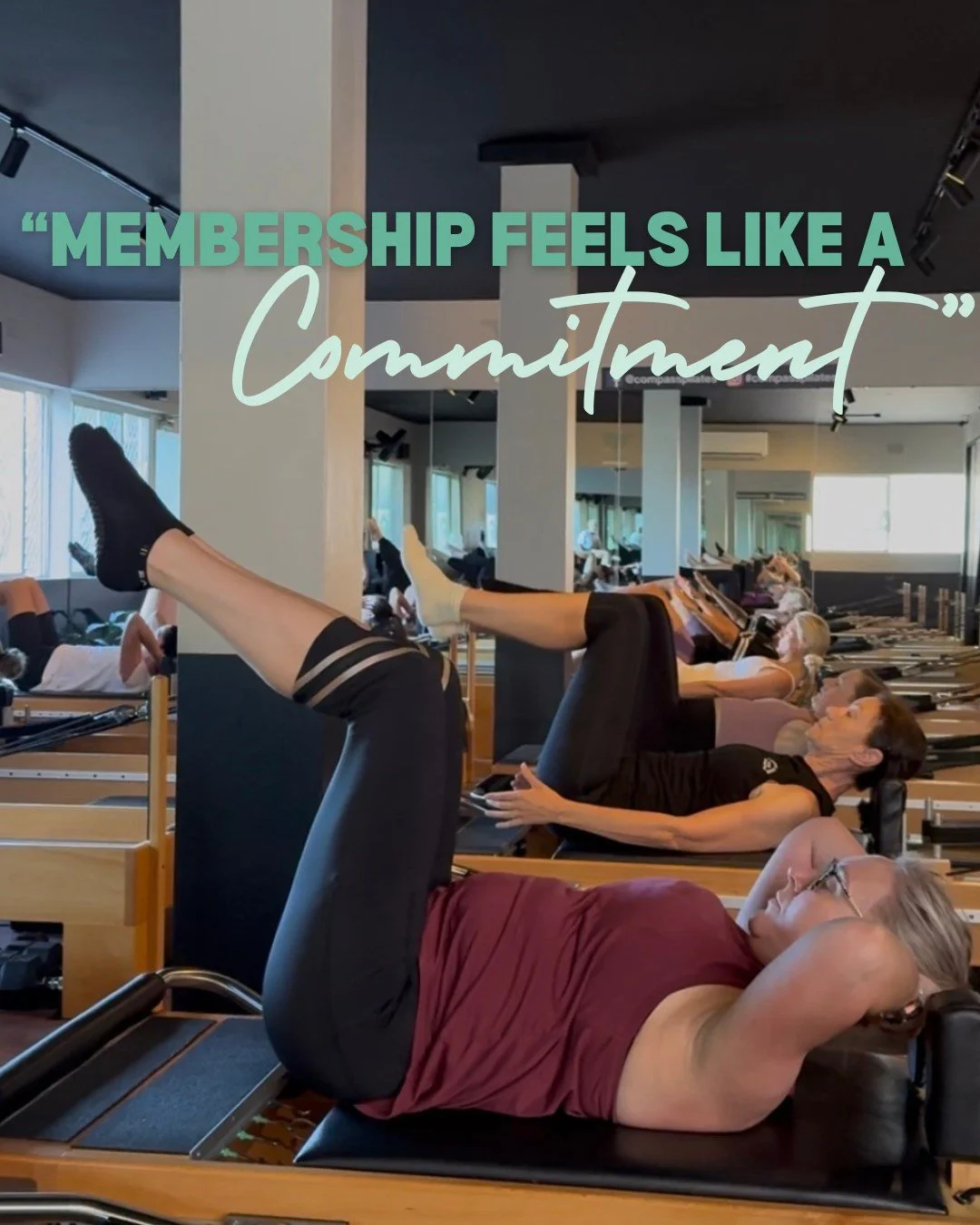 &ldquo;Membership feels like a commitment.&rdquo;

Good.

Because so is staying sore every time you come back.
So is stopping and starting.
So is never quite finding your rhythm.

That&rsquo;s a commitment too.

It just doesn&rsquo;t get you results.
