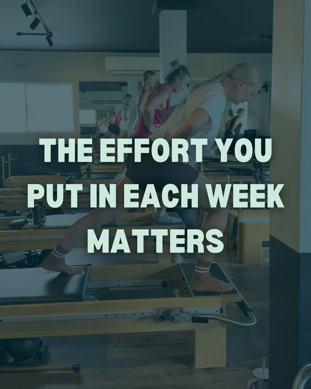 The effort you put in each week matters.

Not just in the moment - but in what it builds over time.

Because one class here and there?
It feels good&hellip; but it doesn&rsquo;t create real change.

Consistency does.

That&rsquo;s where you start to 