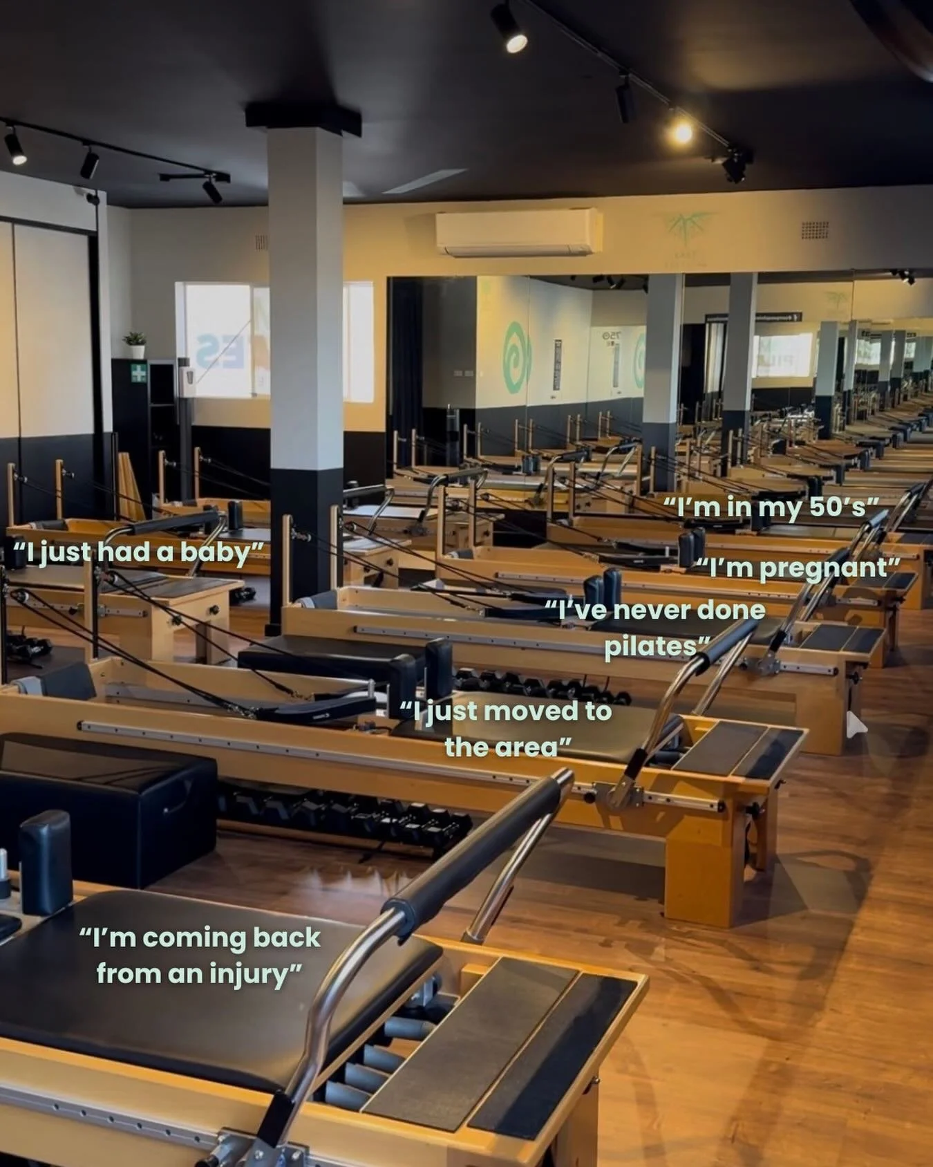 Whatever season you&rsquo;re in, there&rsquo;s a place for you here at Compass.

Just had a baby.
Brand new to Pilates.
Just moved to the area.
Navigating pregnancy.
Starting again in your 50s.
Trying to find your strength again.
Looking for time for