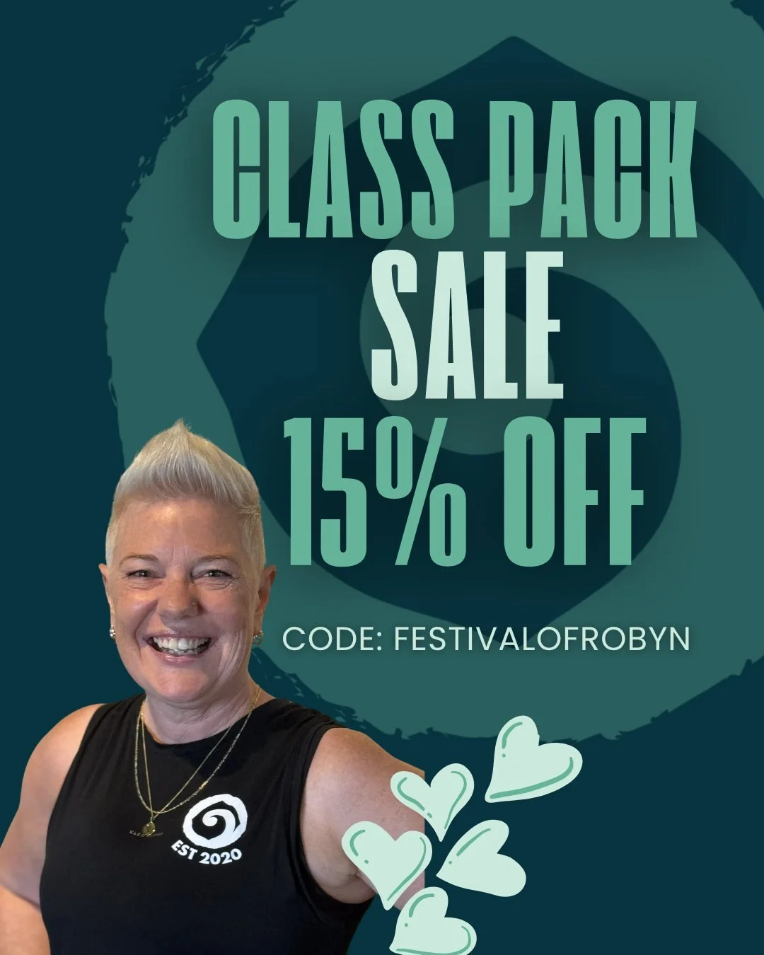 It&rsquo;s ROBYN&rsquo;S Birthday Week🎂🎈

And you know what that means&hellip; our Annual Birthday Class Pack Sale is BACK ON!💃

&zwnj;
From TODAY Saturday the 6th to Sunday the 14th of June), enjoy 15% OFF all 5, 10, and 20 Class Packs 🎁

&zwnj;