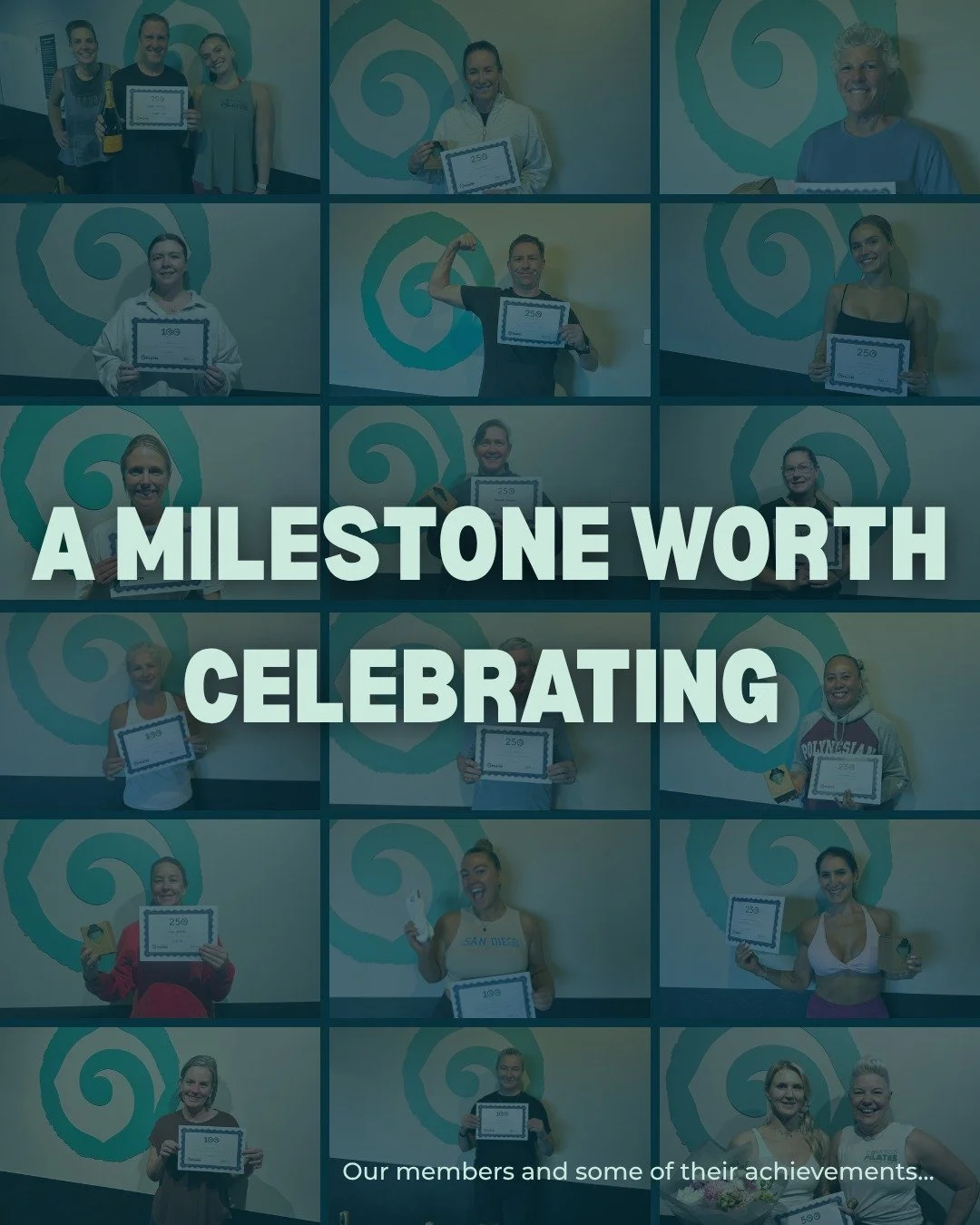 Every class counts 🤍

Behind every milestone is a story of showing up, building consistency, and making movement part of your life.

Whether it&rsquo;s 100 classes or 1000, each milestone represents commitment, progress, and the community built alon