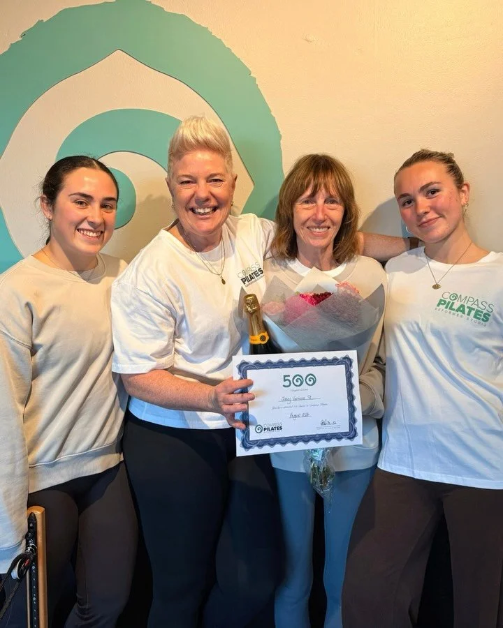 500 classes for Jenny 🤍

Since joining Compass in October 2023, Jenny has made movement a consistent part of her life, taking on everything from group classes to private sessions.

500 classes of showing up.
500 classes of building strength.
500 cla