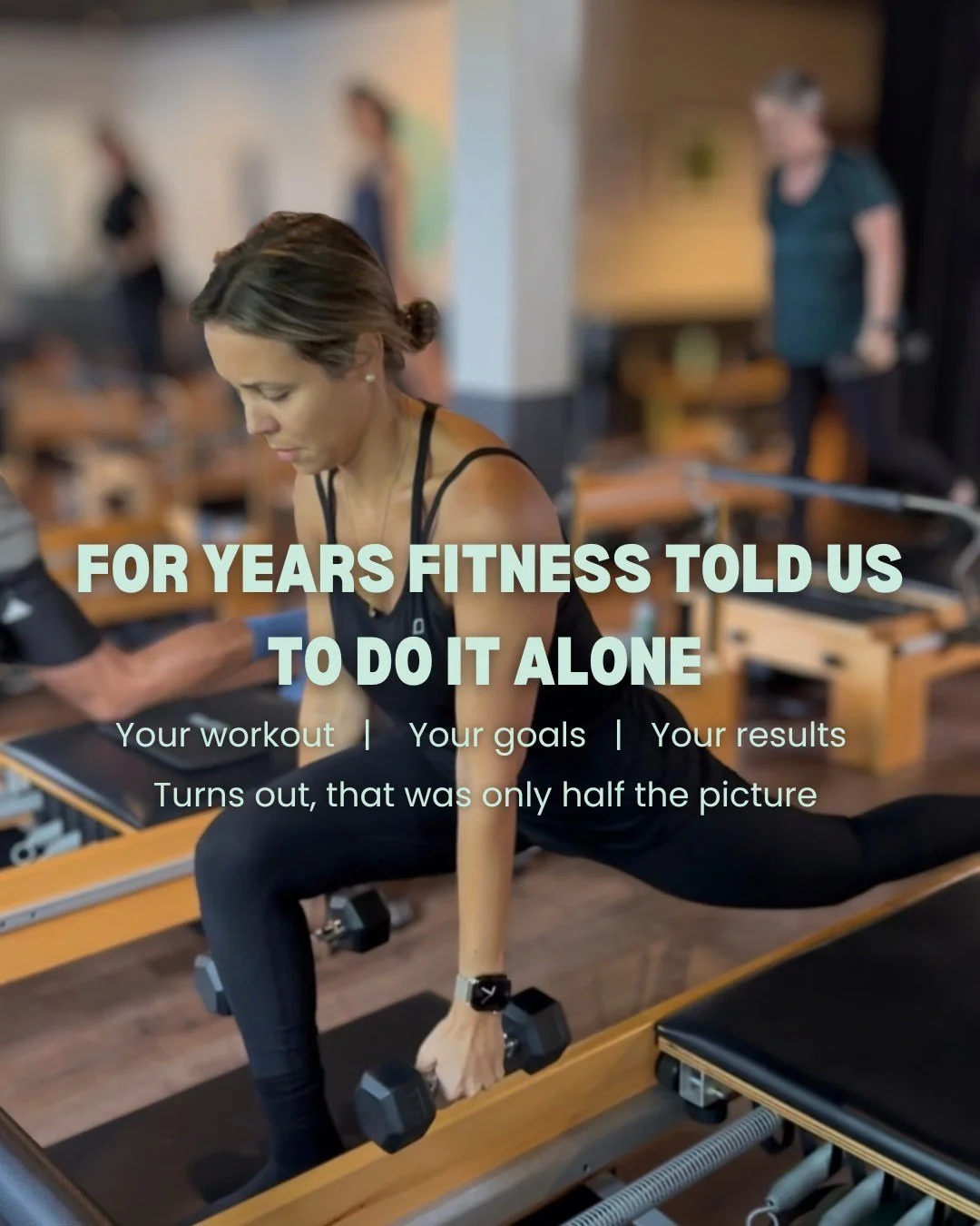 Maybe the reason you keep coming back isn&rsquo;t just the workout. 💚

It&rsquo;s the familiar faces.

The instructor who knows your name.

The person on the Reformer beside you who notices when you&rsquo;ve missed a week.

The laughs before class.
