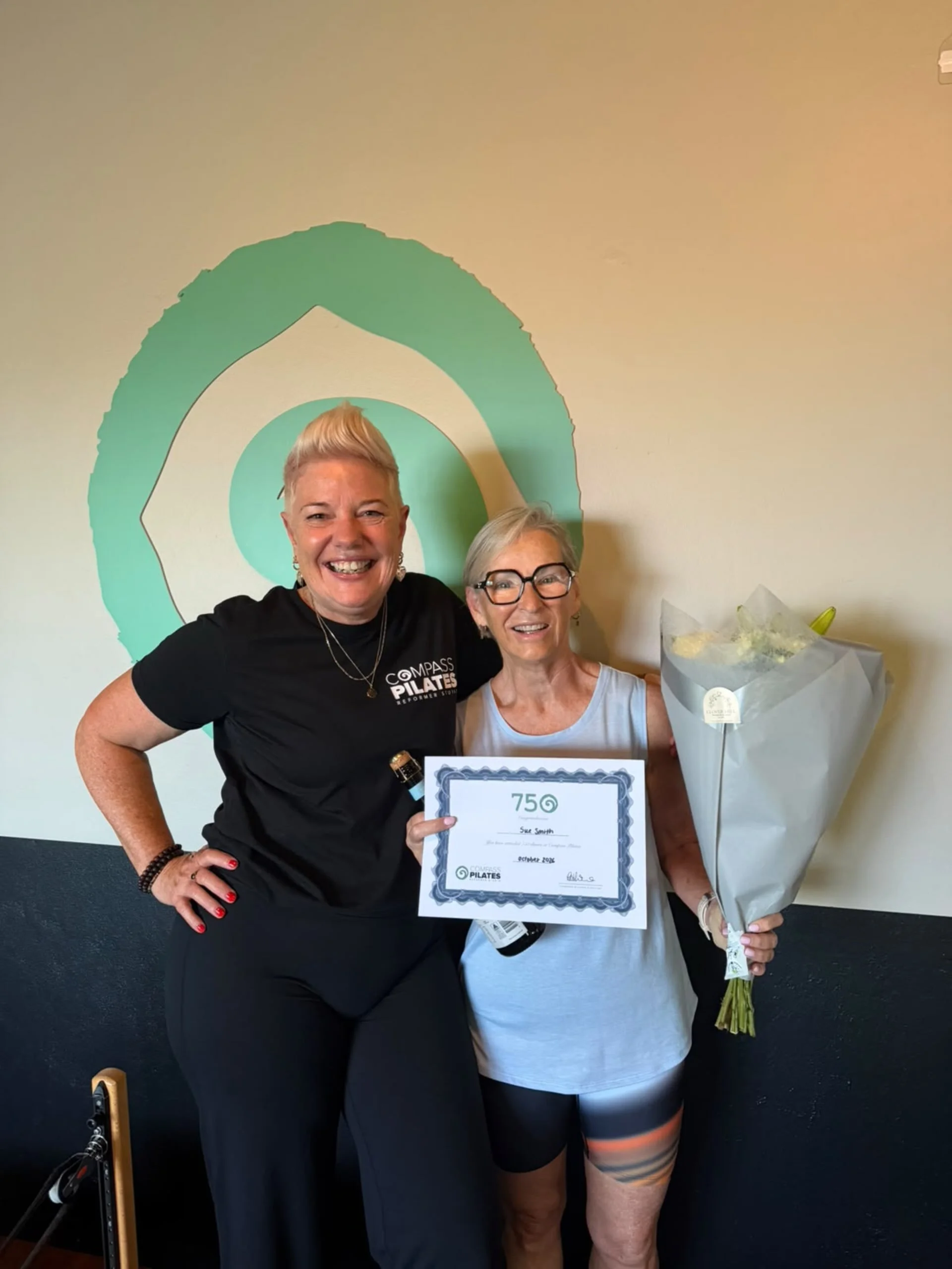 750 classes for Sue 💚✨

Sue was one of our very first clients and has been with us since the day we opened. Now she&rsquo;s clocked up 750 classes!

That&rsquo;s years of showing up, making time for herself and working on her strength. And plenty of