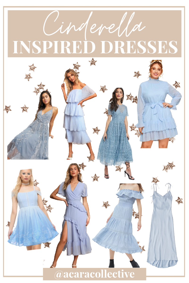 Disney Bound Cinderella Inspired Dresses
