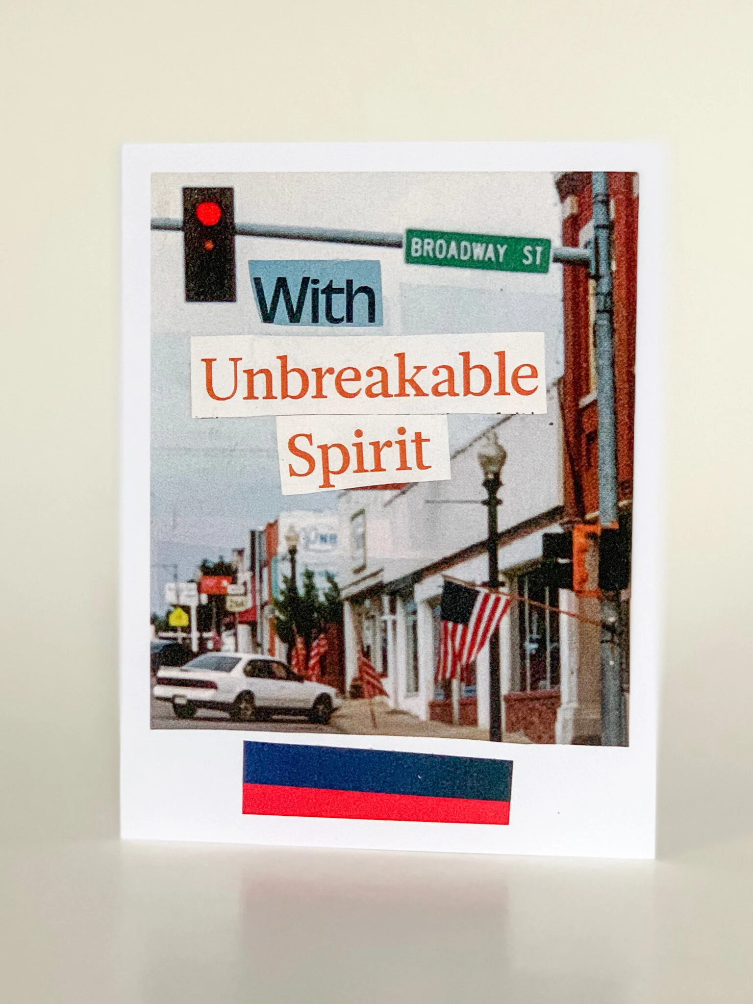 With Unbreakable Spirit