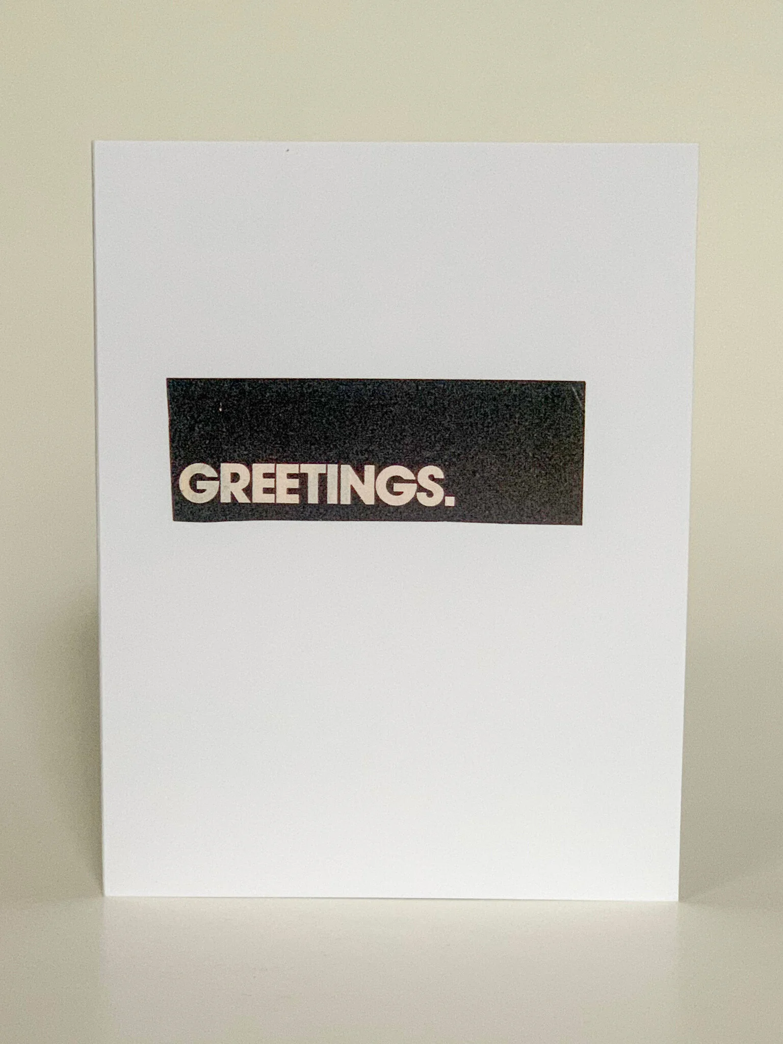 Greetings